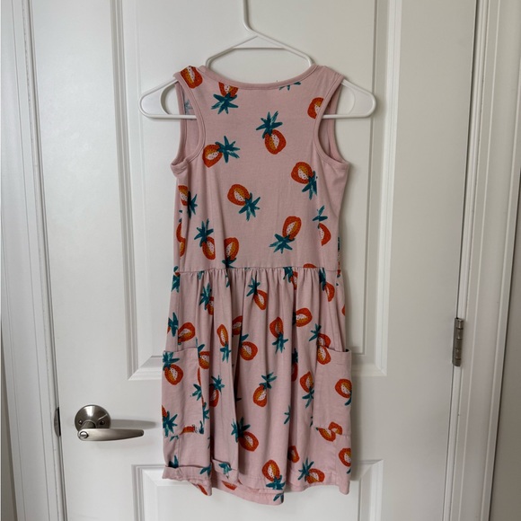 Hanna Andersson Pink Dress with Pineapple Print - Picture 4 of 5